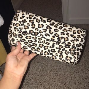Ann Taylor Cheetah Clutch